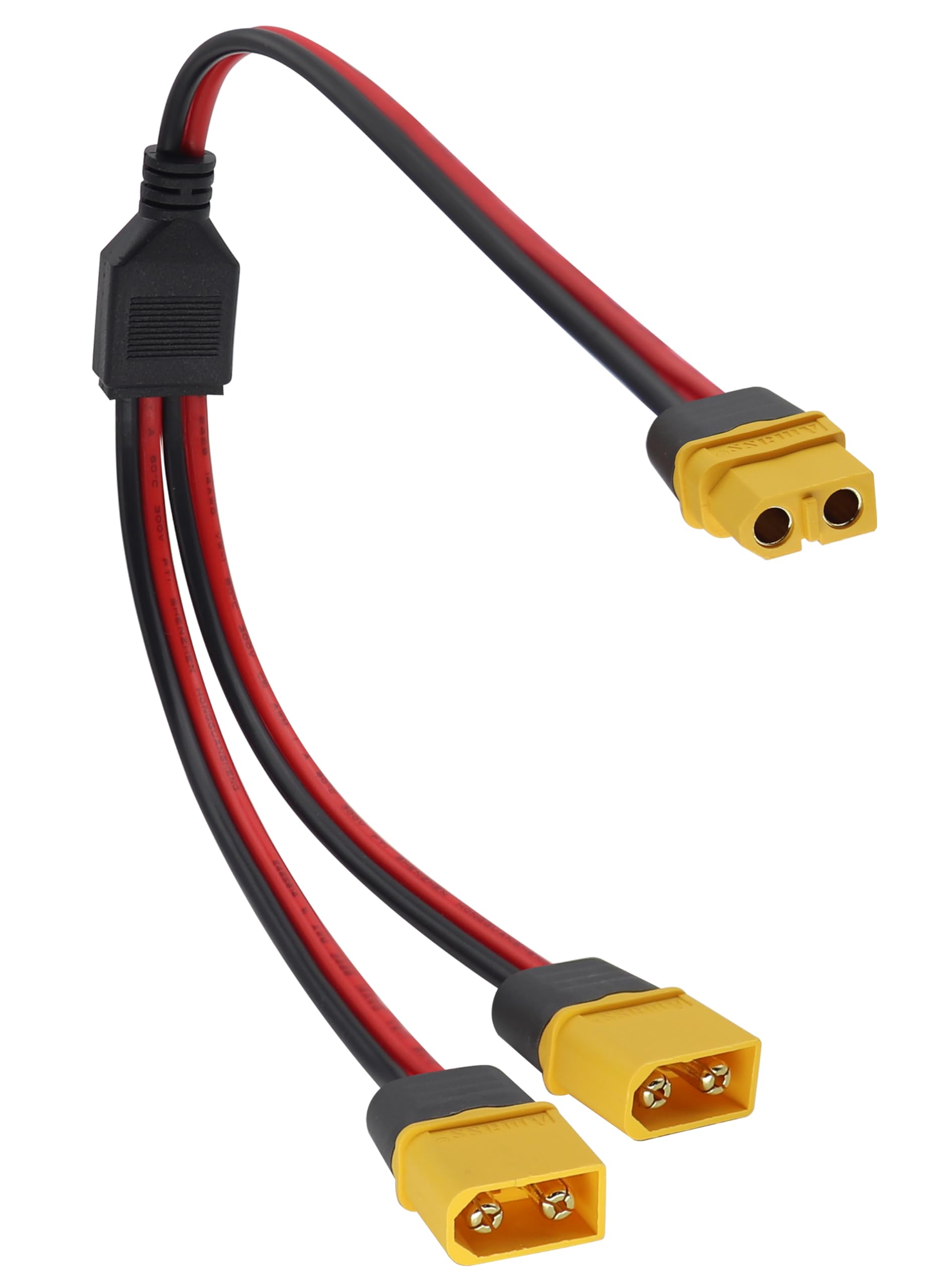 Amazon.com: AAOTOKK XT60 Y Splitter Cable, 1 Female to 2 Male